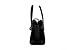 Michael Kors Carmen Colorblock Medium Flap Satchel (Black)