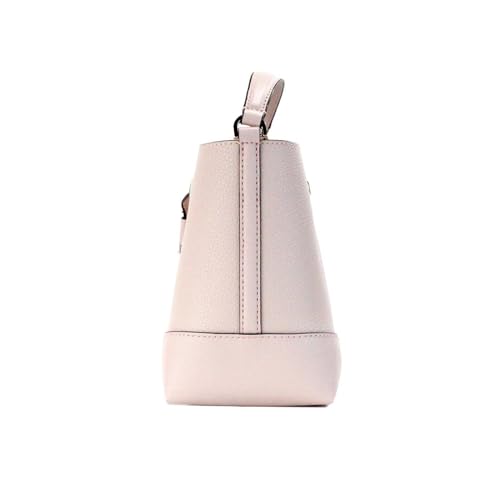 Michael Kors XS Suri Mini Bucket Crossbody Drawstring Shoulder Bag 35F2GM9M1B PVC, Powder Blush