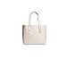 COACH Women's Derby Tote in Pebble Leather, Chalk