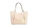 Michael Kors Alto Large Grab Bag Shoulder Tote Pebbled Leather, Buff, Large