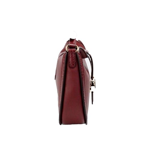 Michael Kors Gabby Small Logo Hobo Crossbody Bag, Dark Cherry