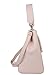 MCM Aren Medium Visetos Powder Pink Leather Hobo Shoulder Crossbody Women's Handbag, Pink, One Size