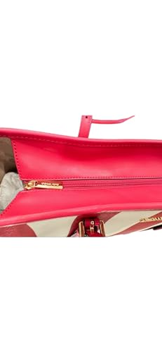 Michael Kors Jet Set Saffiano Large Leather Tote Bag (Electric Pink Multi), Multi, Large