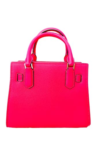 Michael Kors Hamilton Small Satchel, Electric Pink Multi, Small