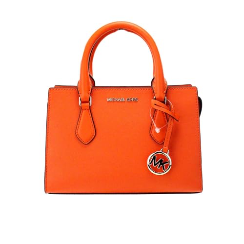 Michael Kors Sheila Small Non-Leather Vegan Satchel, Poppy