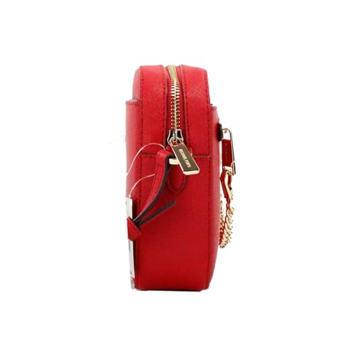 Michael Kors Jet Set Large Logo Crossbody, Bright Red, Large