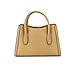 Michael Kors Women Gabby Small Faux Leather Satchel, Camel