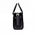 MICHAEL KORS Hamilton XS Small Black Grained Leather Satchel Crossbody Bag Purse, Black, Medium