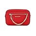 Michael Kors Jet Set Large Logo Crossbody, Bright Red, Large