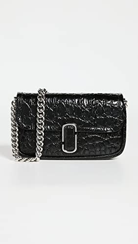 Marc Jacobs Women's The Mini Soft Shoulder Bag, Black, One Size