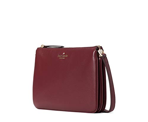 Kate Spade New York Triple Gusset Crossbody (Cherrywood)