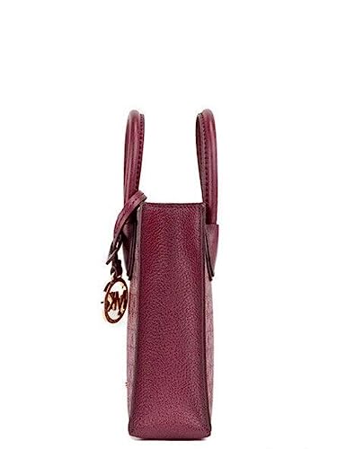 Michael Kors Mercer Extra-Small Pebbled Leather Crossbody Bag (Mulberry Multi)