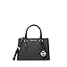 Michael Kors Sheila Small Non-Leather Vegan Satchel, Black