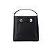 Michael Kors Mercer Small Pebbled Leather Bucket Bag Black, Black, M, Measures: 12" W X 8" H X 7" D