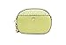 Michael Kors Jet Set Glam Light Sage Leather Front Pocket Oval Crossbody Women's Handbag, Light Sage, One Size