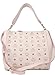 MCM Aren Medium Visetos Powder Pink Leather Hobo Shoulder Crossbody Women's Handbag, Pink, One Size