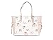 Michael Kors Gilly Large Jet Set Drawstring Top Zip Tote (Light Powder Blush Miami), Pink Miami, One Size