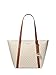 Michael Kors Pratt Large Tote Shoulder Bag, Vanilla