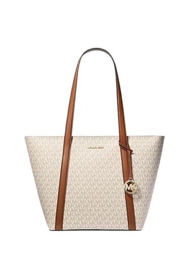 Michael Kors Pratt Large Tote Shoulder Bag, Vanilla