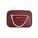 Michael Kors Small Phone Crossbody, Dark Cherry, Large