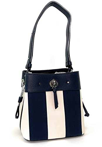 kate spade new york Marti Small Convertible Drawstring Bucket Bag, Blazer Blue