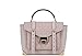 Michael Kors Manhattan Medium Powder Blush PVC Top Handle Purse Satchel Handbag, Powder Blush