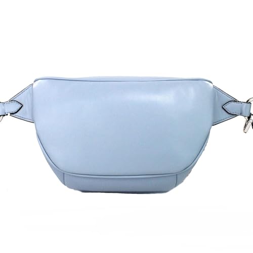 Michael Kors Maisie Large Pebbled Leather 2-in-1 Sling Waist Pack in Pale Blue, Pale Blue, Waist Pack