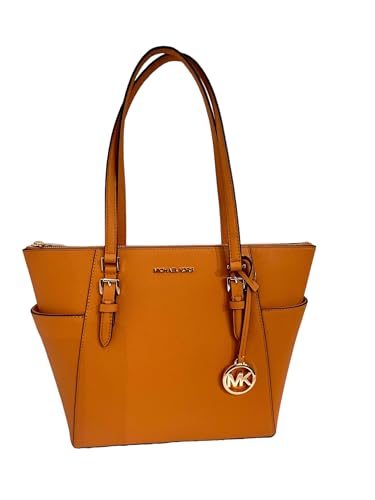 Michael Kors Charlotte Large Top Zip Tote (CIDER), Cider