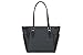 Michael Kors Charlotte Large Top Zip Tote (black sig)