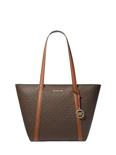 Michael Kors Pratt Large Tote Shoulder Bag, Brown