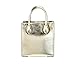 Michael Kors Mercer Extra-Small Patent Crossbody Bag Handbag, Pale Gold