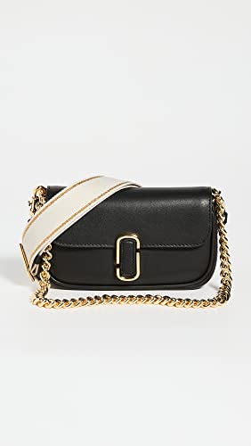 Marc Jacobs Women's The Mini Shoulder Bag, Black, One Size