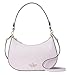 Kate Spade Staci Glimmer Polka Dot Half Moon Small Shoulder Bag Crossbody Black, Lilac Moon