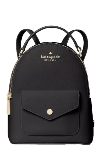 kate spade new york Women's Schuyler Saffiano Leather Mini Backpack, Black