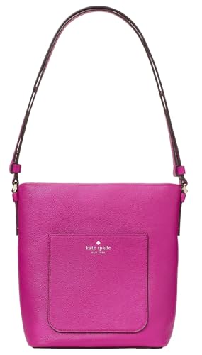 kate spade new york Women's Elise Pebbled Leather Bucket Bag, Baja Rose