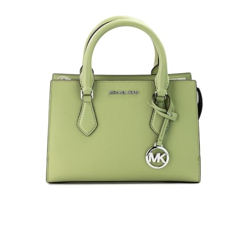 Michael Kors Sheila Small Non-Leather Vegan Satchel, Light Sage