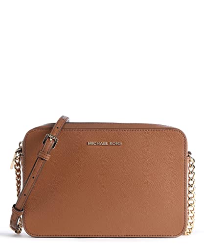 Michael Kors Womens Jet Set Large Cross-Body Bag Brown