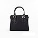 MICHAEL KORS Hamilton XS Small Black Grained Leather Satchel Crossbody Bag Purse, Black, Medium