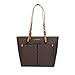 Michael Kors Jet Sest Travel Medium Double Pocket Tote, Brown