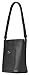 kate spade new york Women's Elise Pebbled Leather Bucket Bag, Black