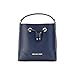 Michael Kors XS Suri Mini Bucket Crossbody Drawstring Shoulder Bag 35F2GM9M1B PVC, Navy