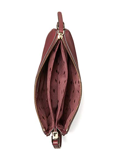 Kate Spade New York Triple Gusset Crossbody (Cherrywood)