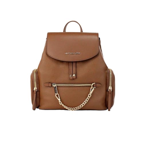 Michael Kors Jet Set Medium Pebbled Leather Backpack (Luggage)