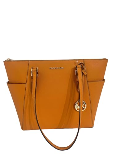 Michael Kors Charlotte Large Top Zip Tote (CIDER), Cider