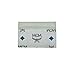 MCM Women's Spectrum Diamond Rainbow Logo Visetos Card Holder MYAAASV02, White, XS