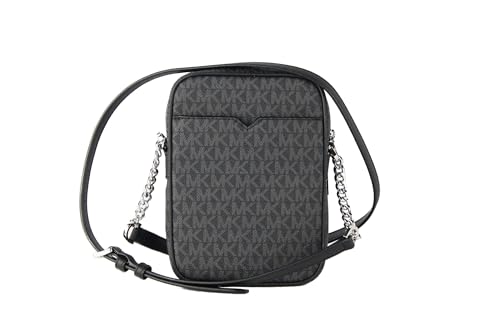 Michael Kors Jet Set Travel Medium Logo Crossbody Bag (black)