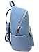 Kate Spade New York Liela Pebbled Leather Medium Dome Backpack (Dusty Blue), Dusty Blue, M, Backpack