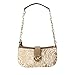 Michael Kors Carmen Small Animal Print Calf Hair Shoulder Bag Handbag, Camel