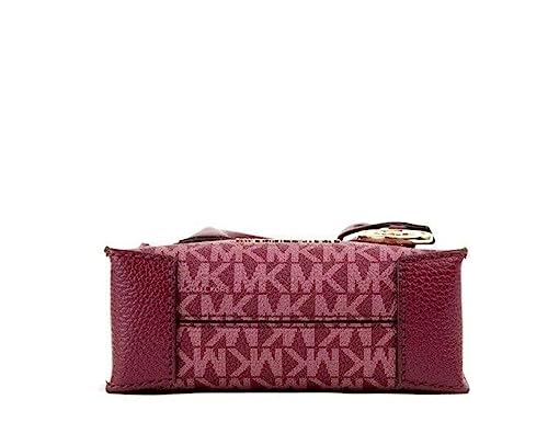 Michael Kors Mercer Extra-Small Pebbled Leather Crossbody Bag (Mulberry Multi)