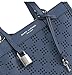 Marc Jacobs The Grind Mini Coated Leather Crossbody, Blue Sea